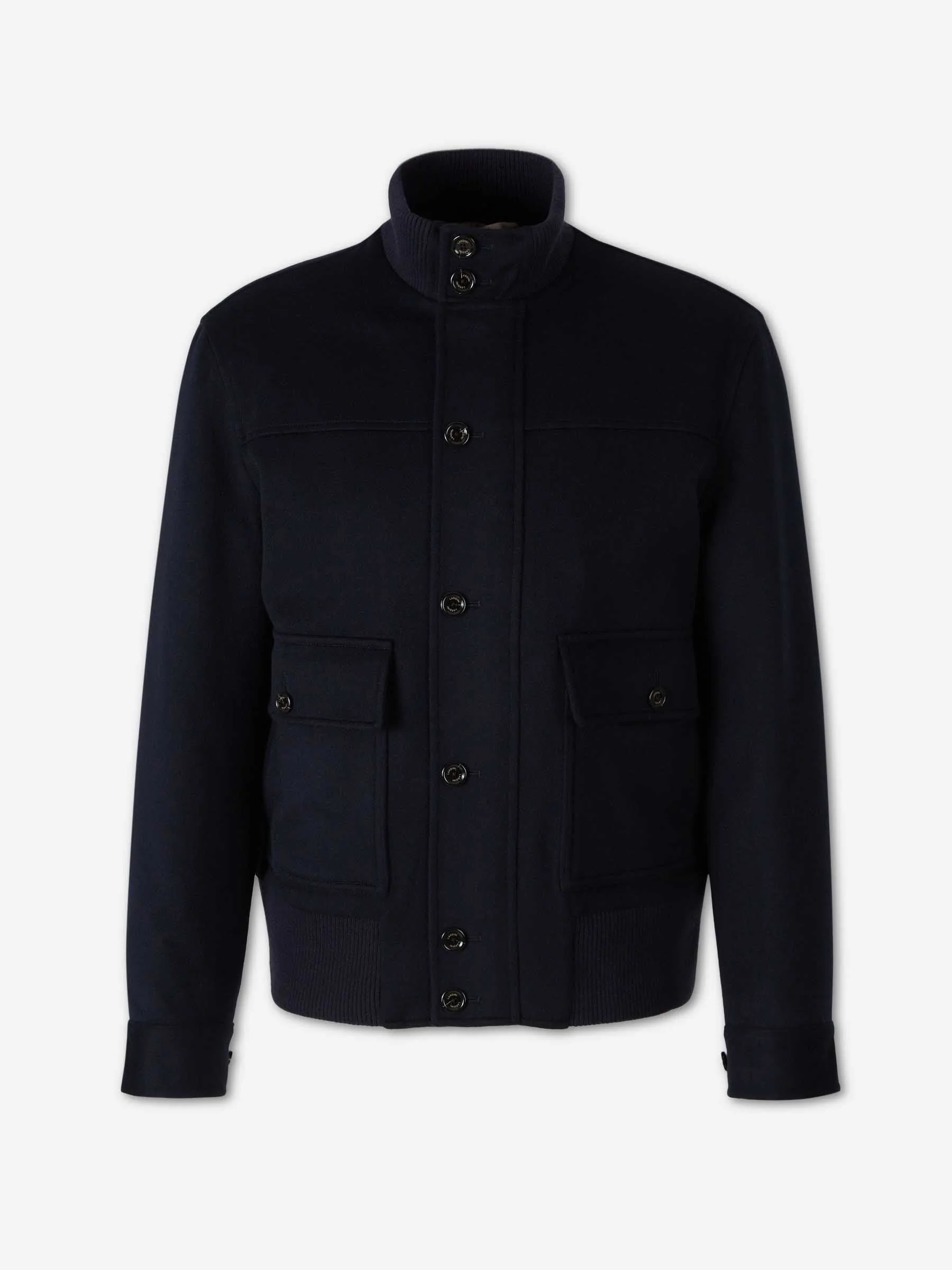 CASHMERE WOOL CASUAL JACKET - 1