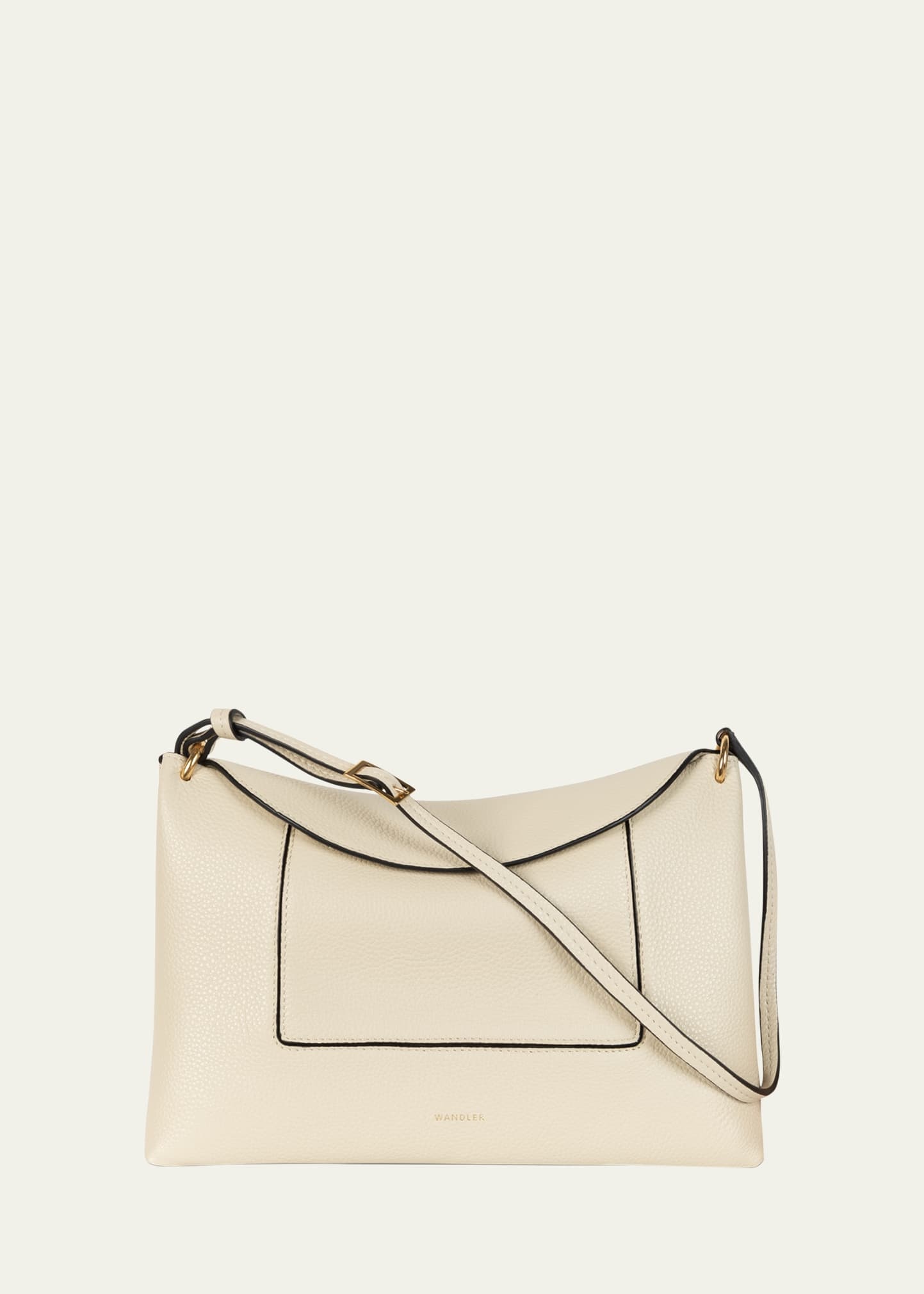 Penelope Slouch Leather Shoulder Bag - 1