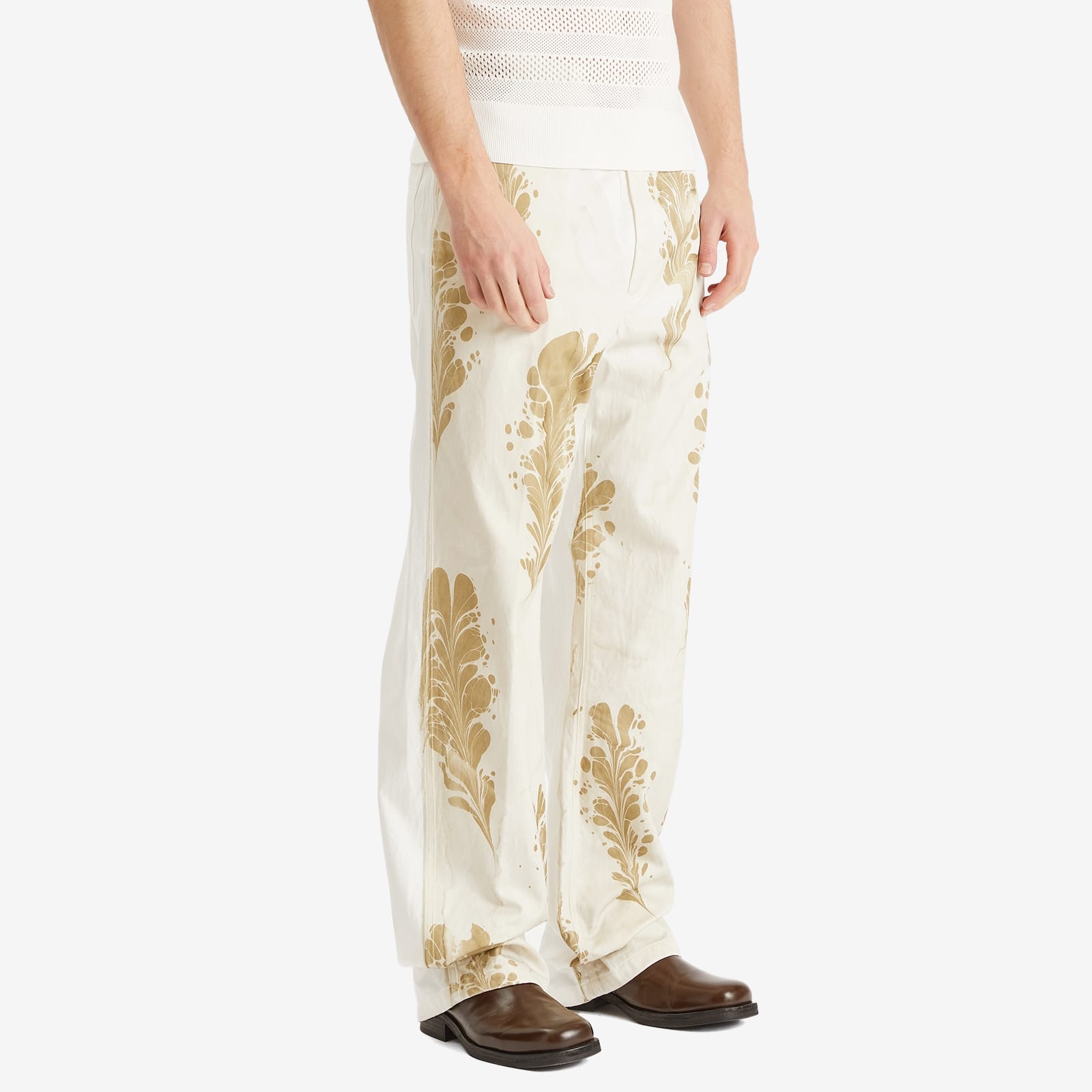 Dries Van Noten Pynam Japanese Print Trousers - 2