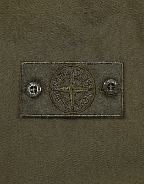 703F1 STONE ISLAND GHOST PIECE_O-VENTILE® MILITARY GREEN - 3