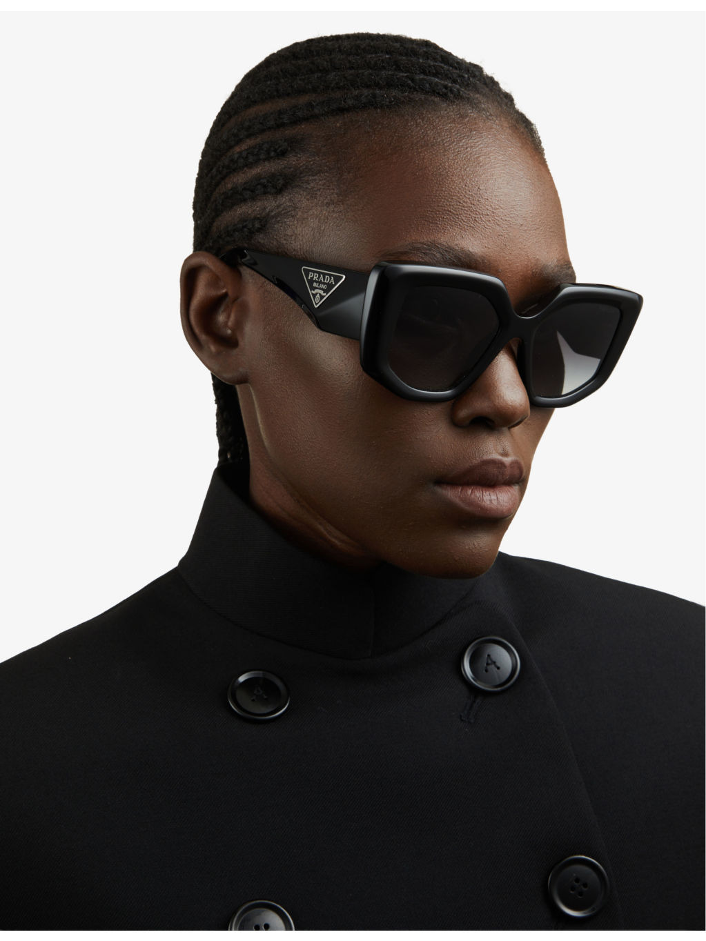 PR 14ZS irregular-frame acetate sunglasses - 2