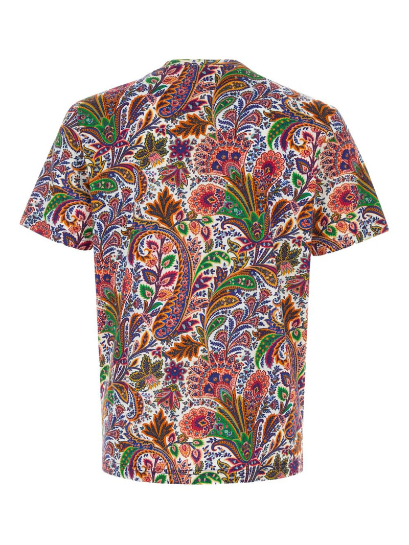 Etro paisley-print T-shirt outlook