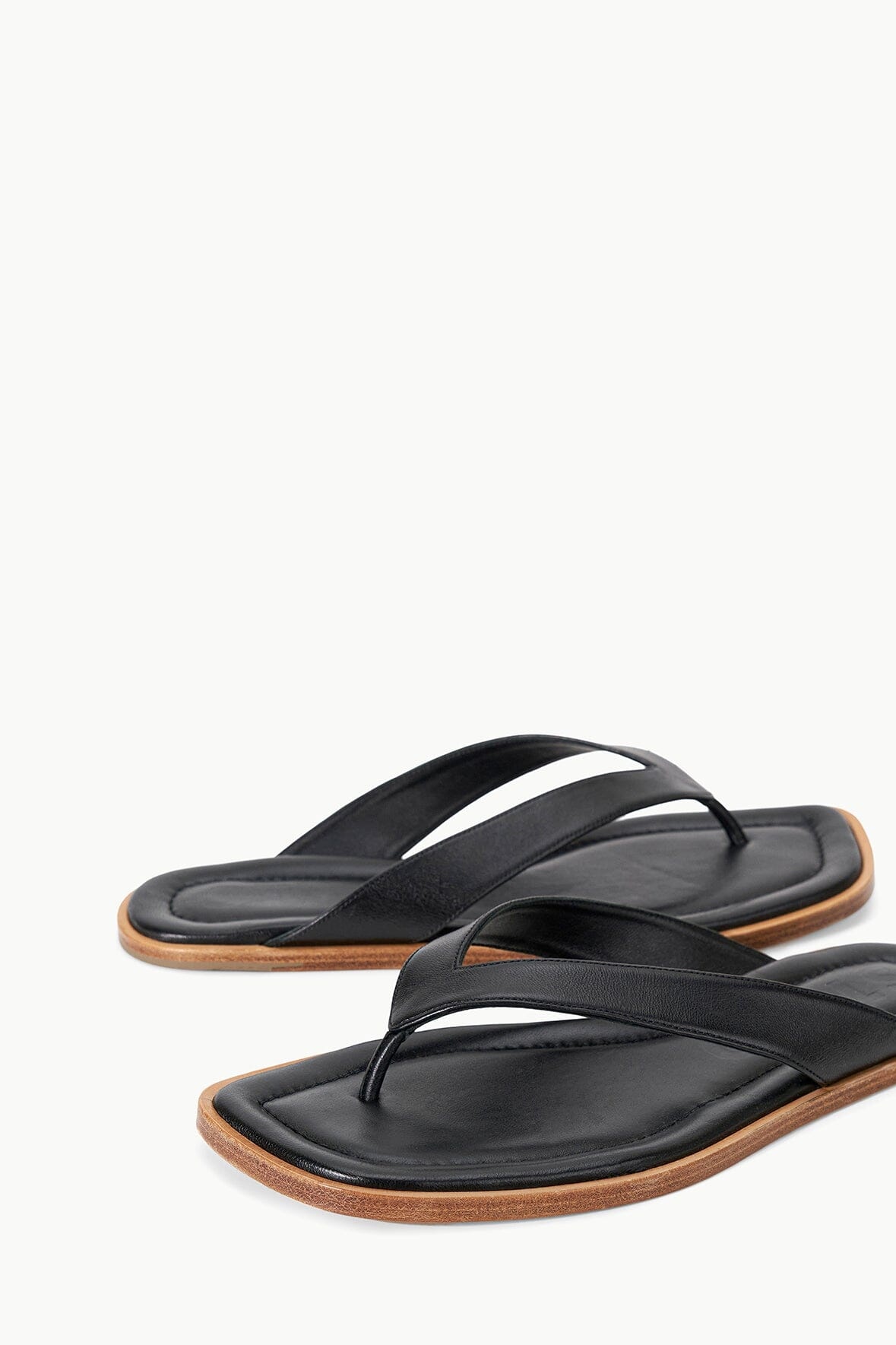 STAUD DANTE THONG SLIDE BLACK - 3
