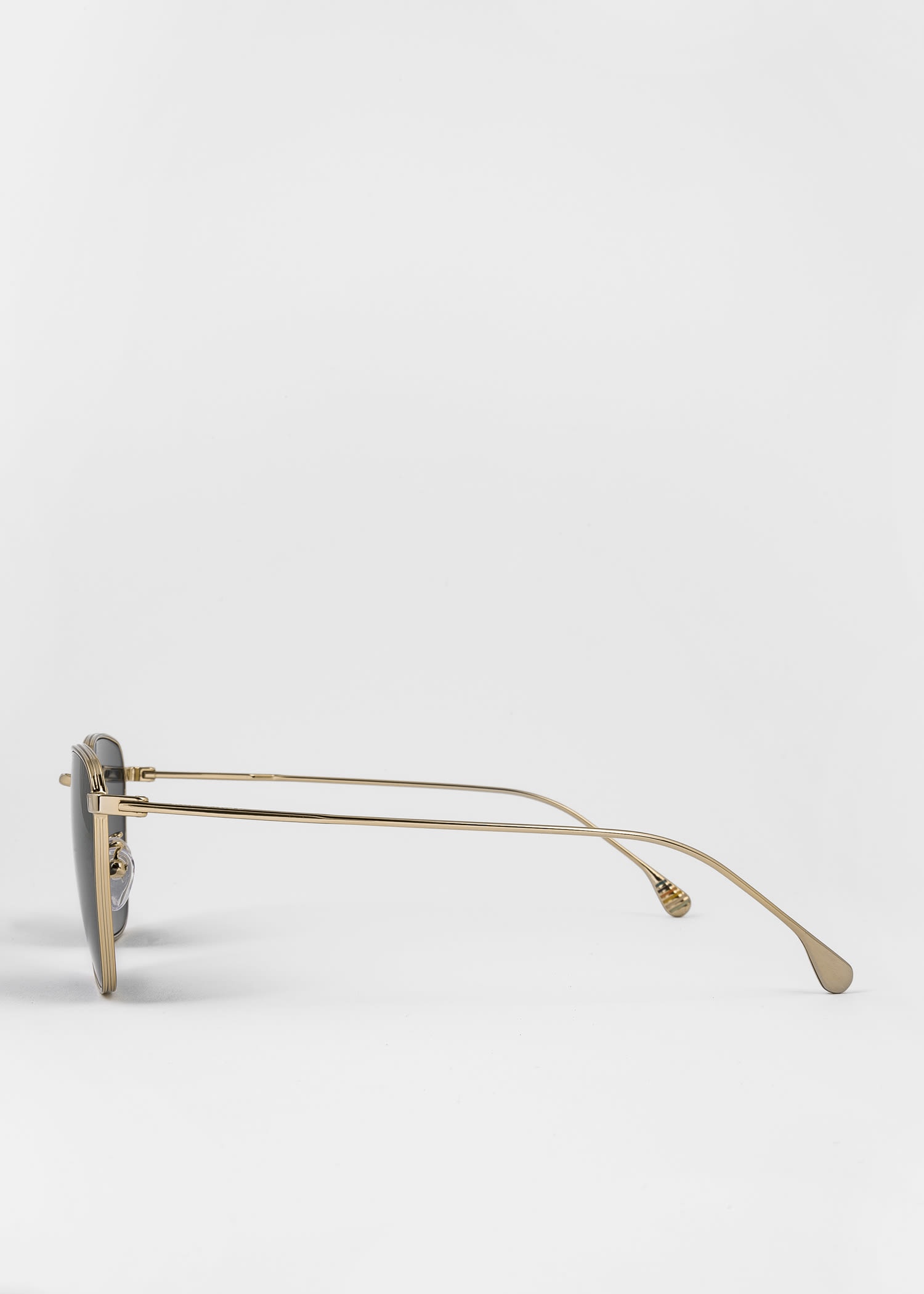 Gold 'Errol' Sunglasses - 3