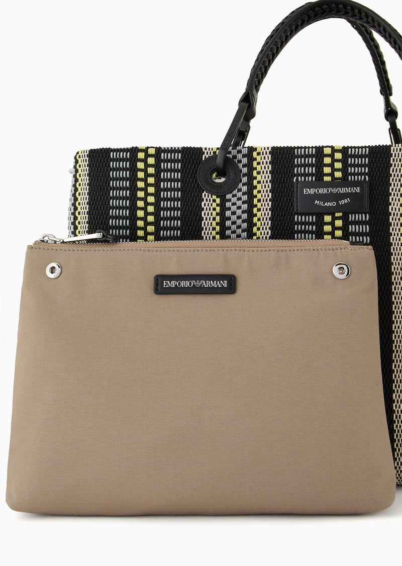 MyEA medium basketweave shopper bag 6