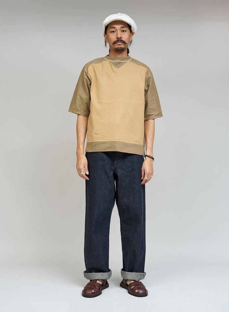 Nigel Cabourn Railman Denim Pant in Indigo outlook