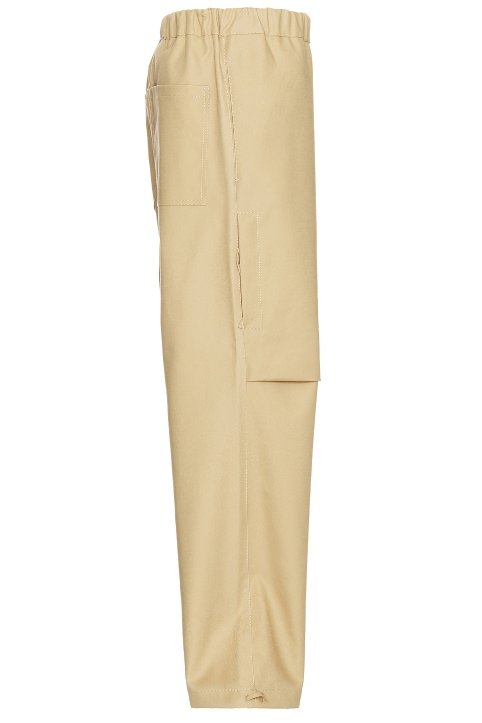 Jordan Heavy Cotton Satin Relax Fit Trousers - 3