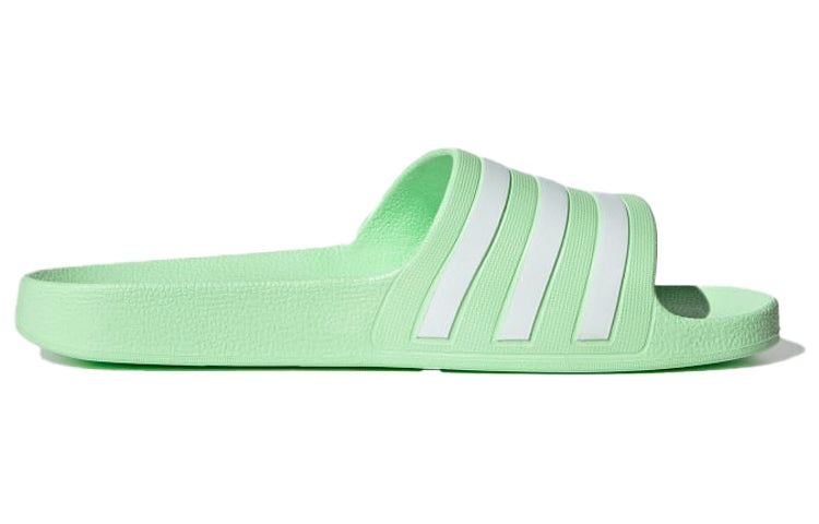 (WMNS) adidas Slide Adilette Aqua Green/White EE7347 - 2