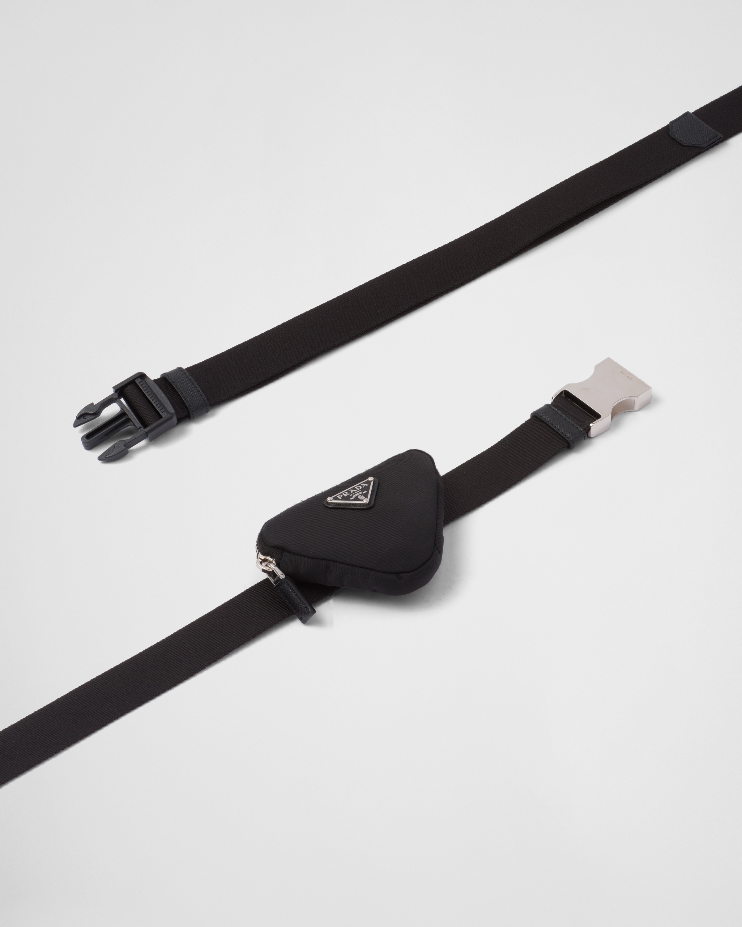 Re-Nylon belt with pouch - 4