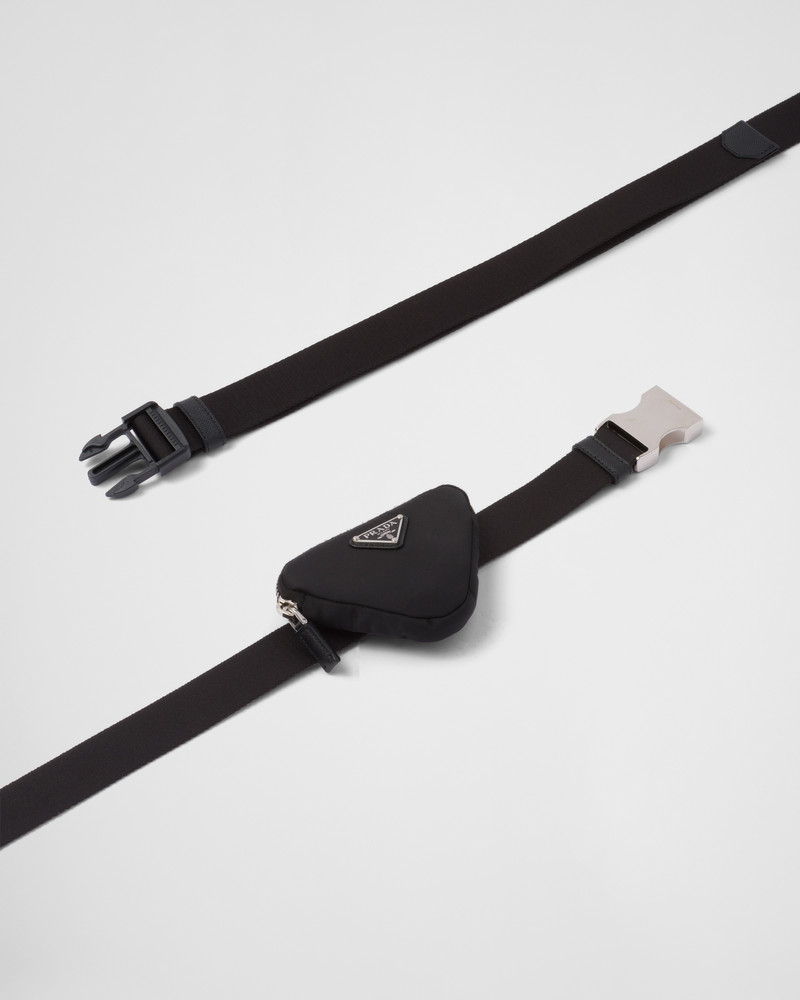 Re-Nylon belt with pouch 4