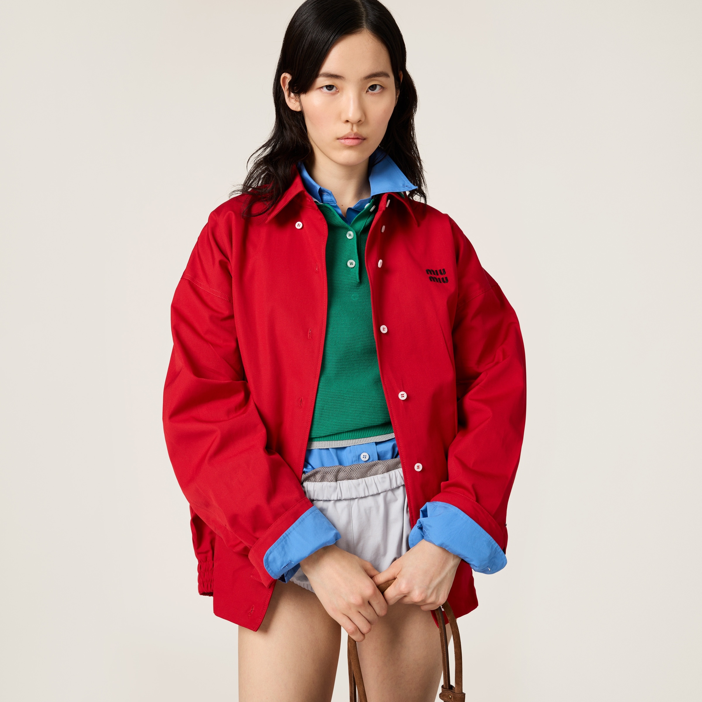 Heavy poplin blouson jacket - 5