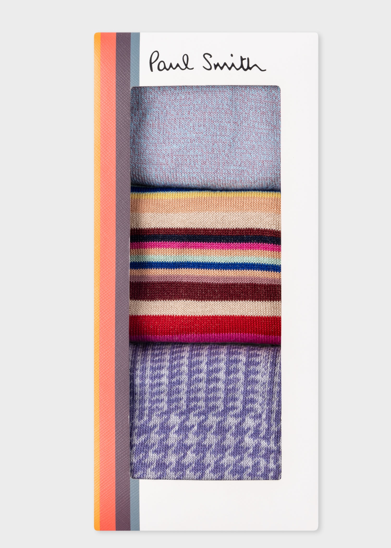 Lilac Mix Socks Three Pack - 5