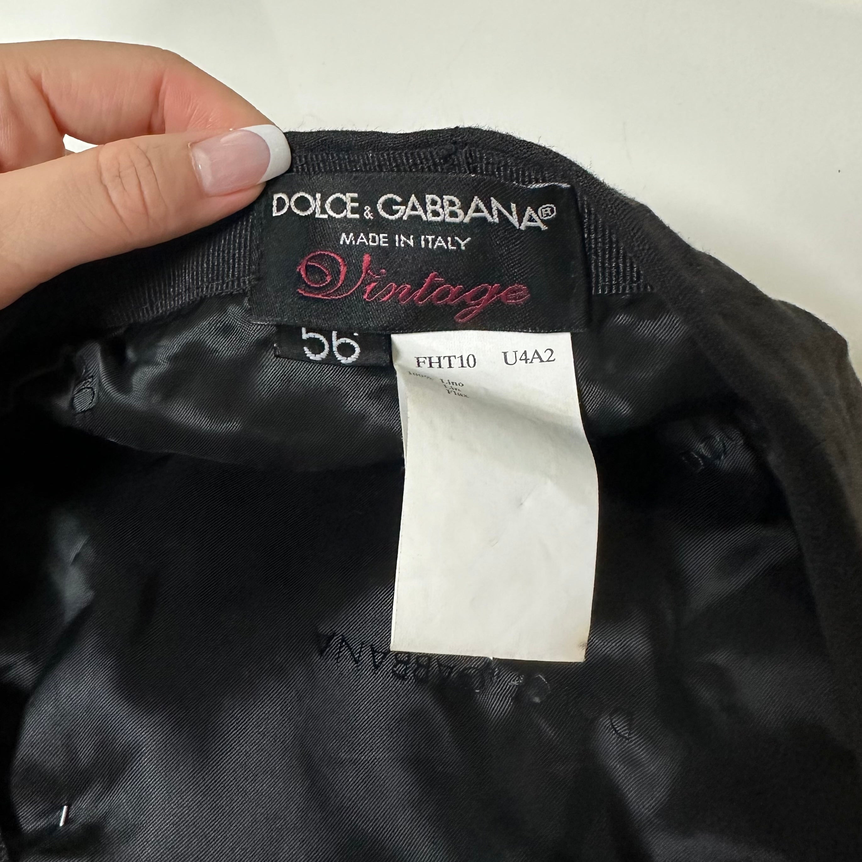 DOLCE&GABBANA Spring Summer 2003 Pin Badge Casquette - 7