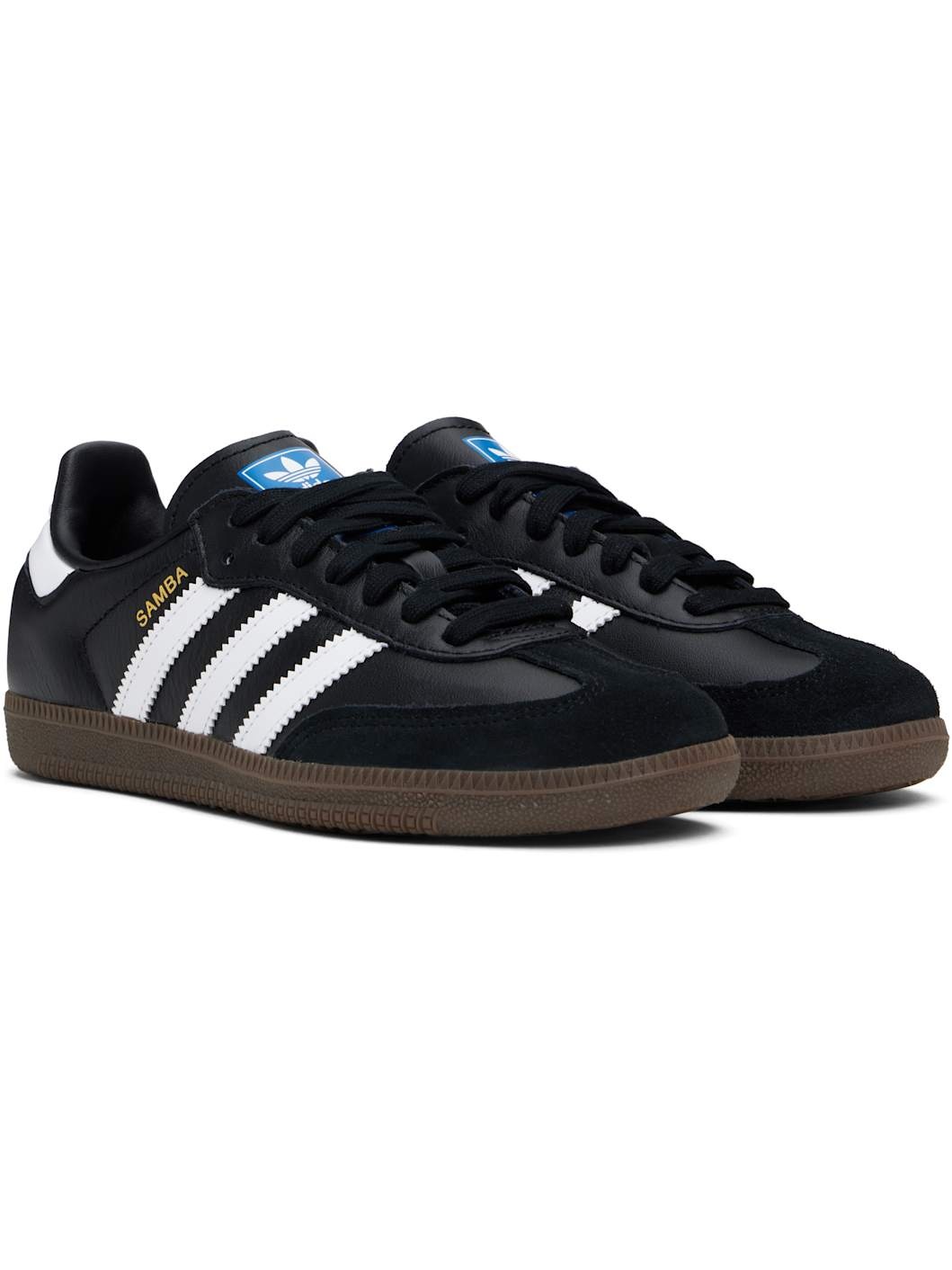 Black Samba OG Sneakers - 4