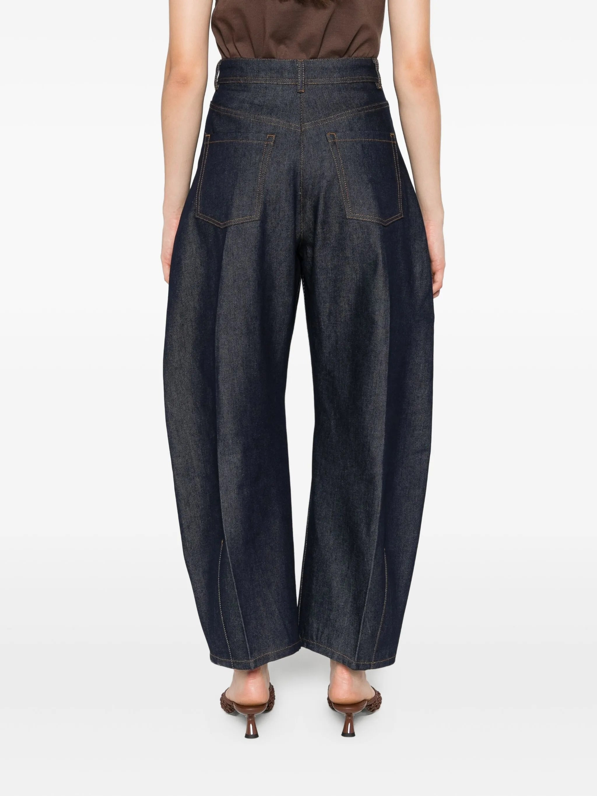 Mark Kenly Domino Tan Dart-detailing Jeans - 3