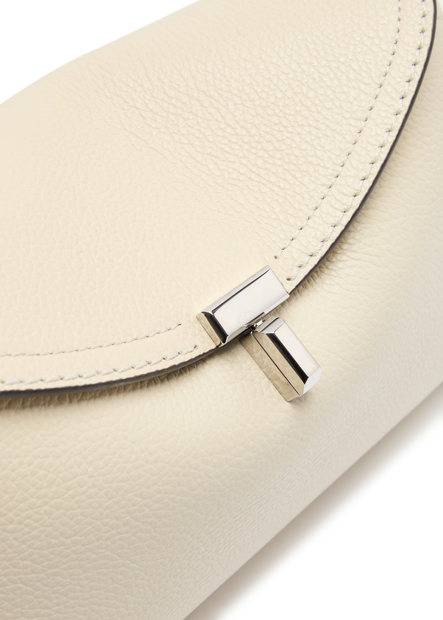 Toteme T-Lock Grained Leather Clutch - 3