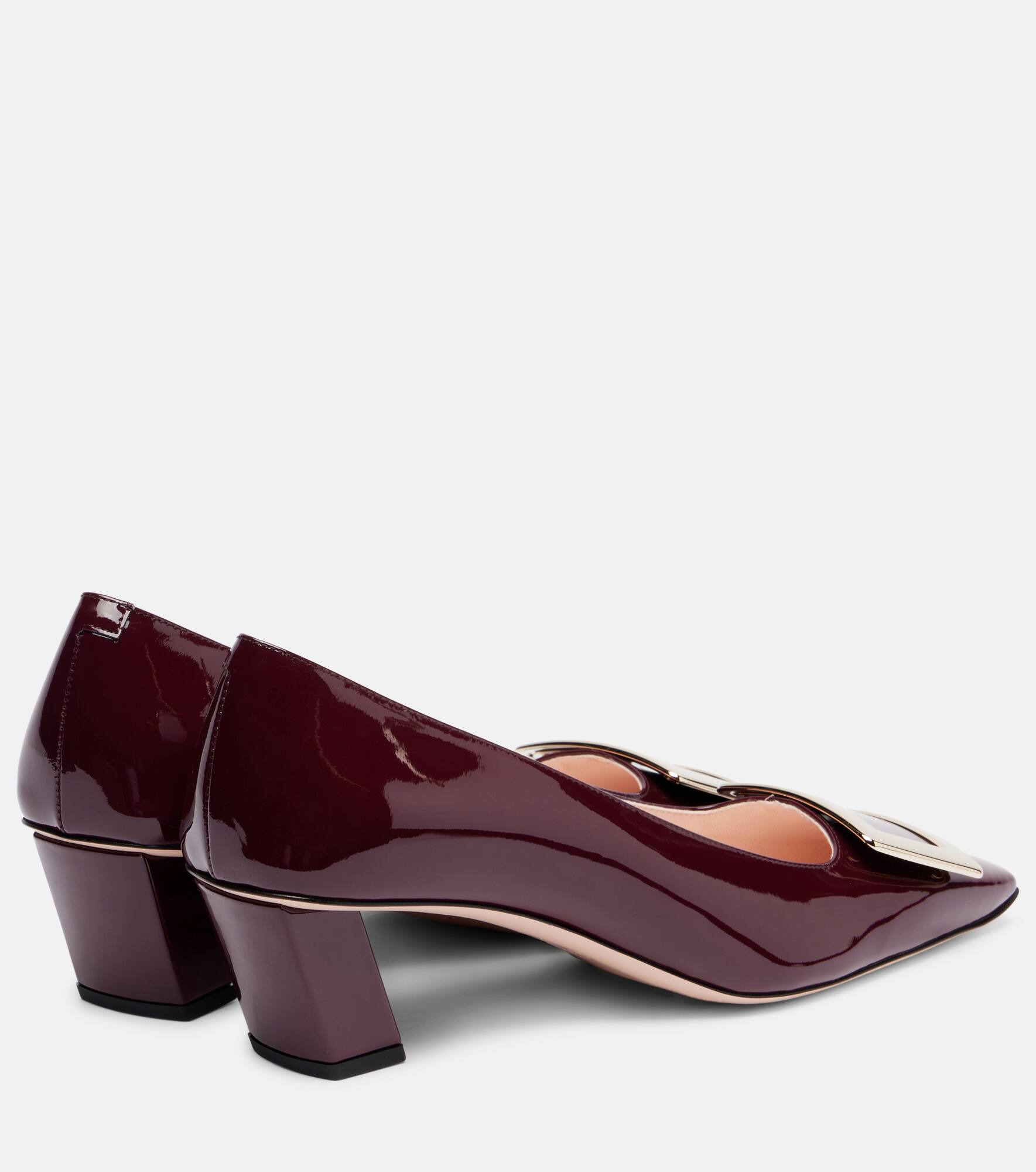 Belle Vivier 45 patent leather pumps - 2