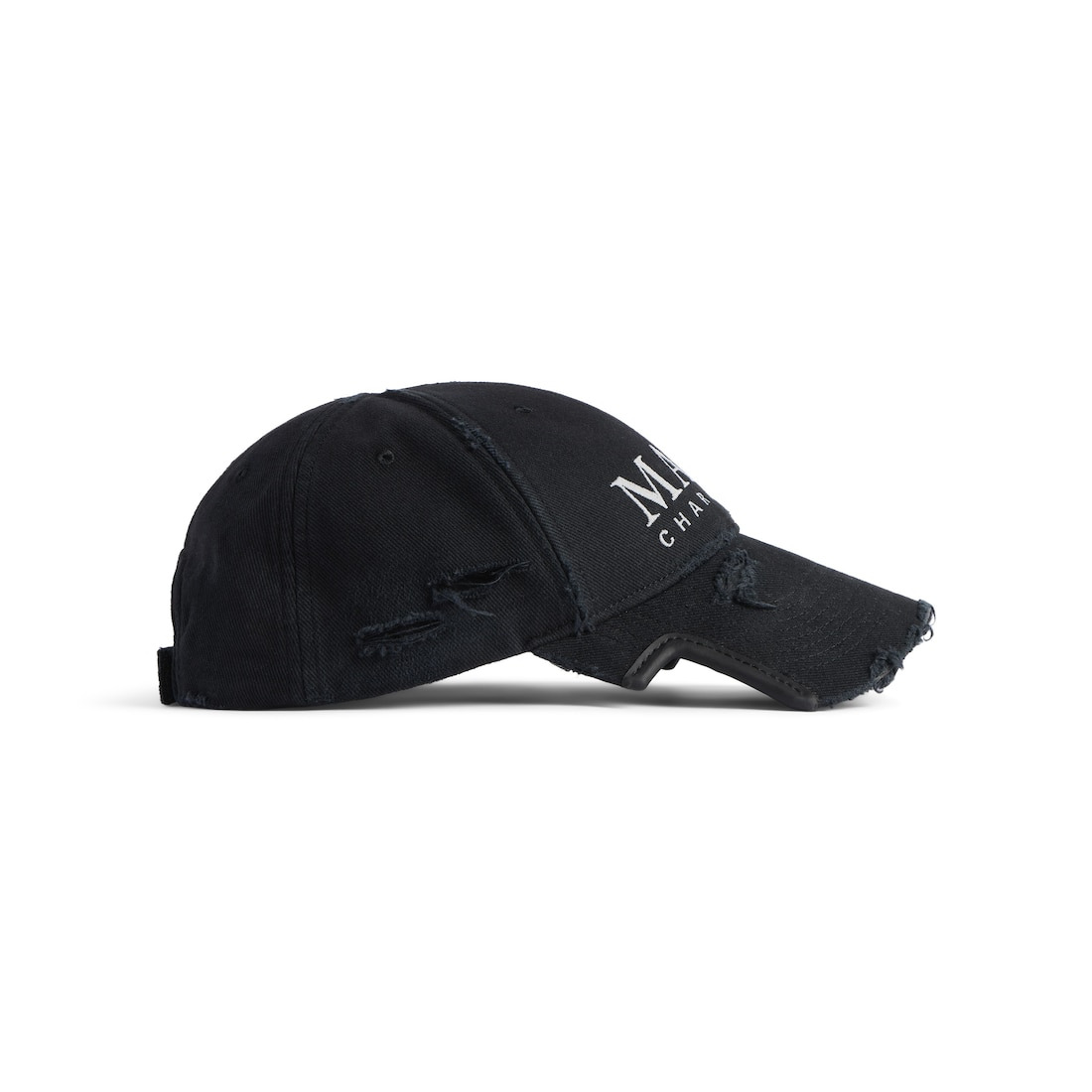 Men's Main Character Artwork Cap in Black Faded - 4