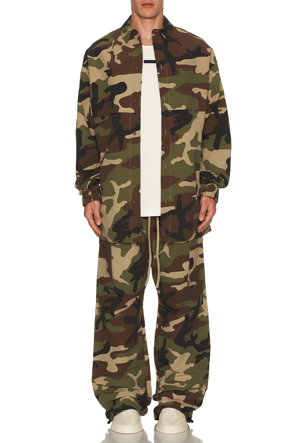 Military Nylon Overshirt - 5