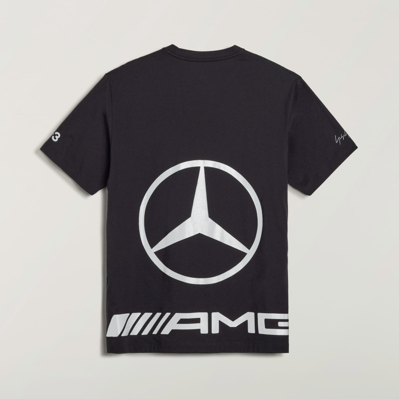 Y-3 MERCEDES - AMG PETRONAS FORMULA 1 TEAM STAR LOGO SHORT SLEEVE TEE 3