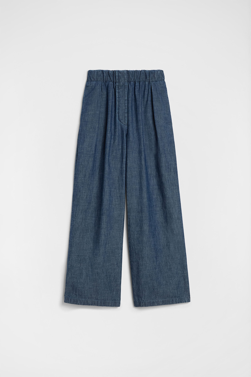 Cotton Chambray Trousers 1