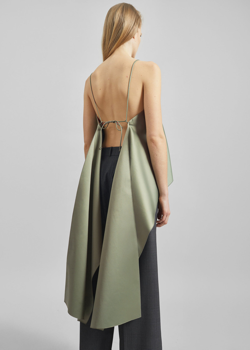 By Malene Birger Trinola Top - Deep Lichen Green 6