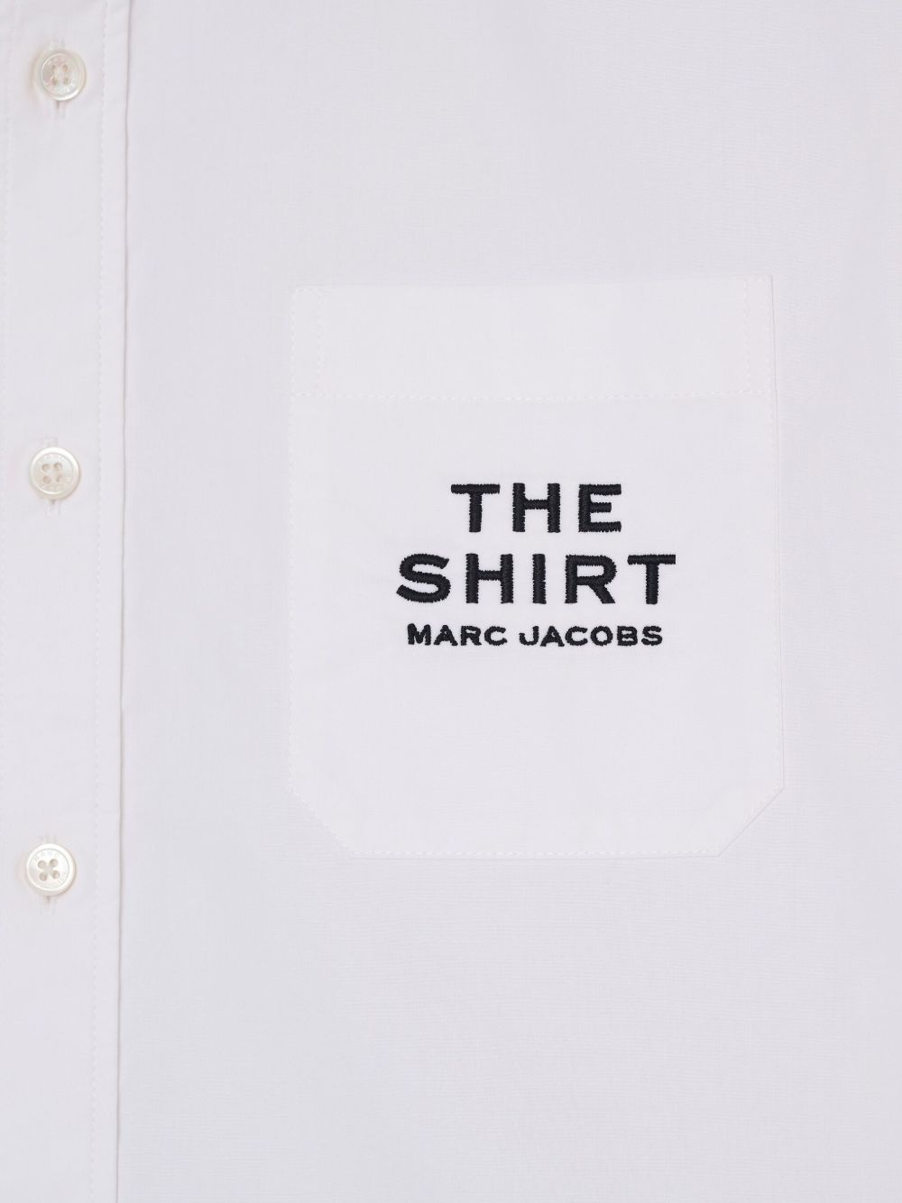 logo-embroidered shirt - 5