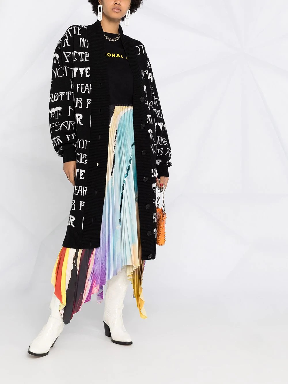 words long cardigan - 2