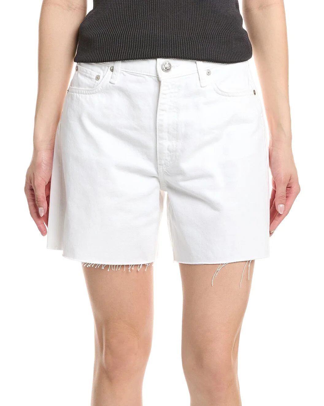 rag & bone Kaia White Short Short - 1