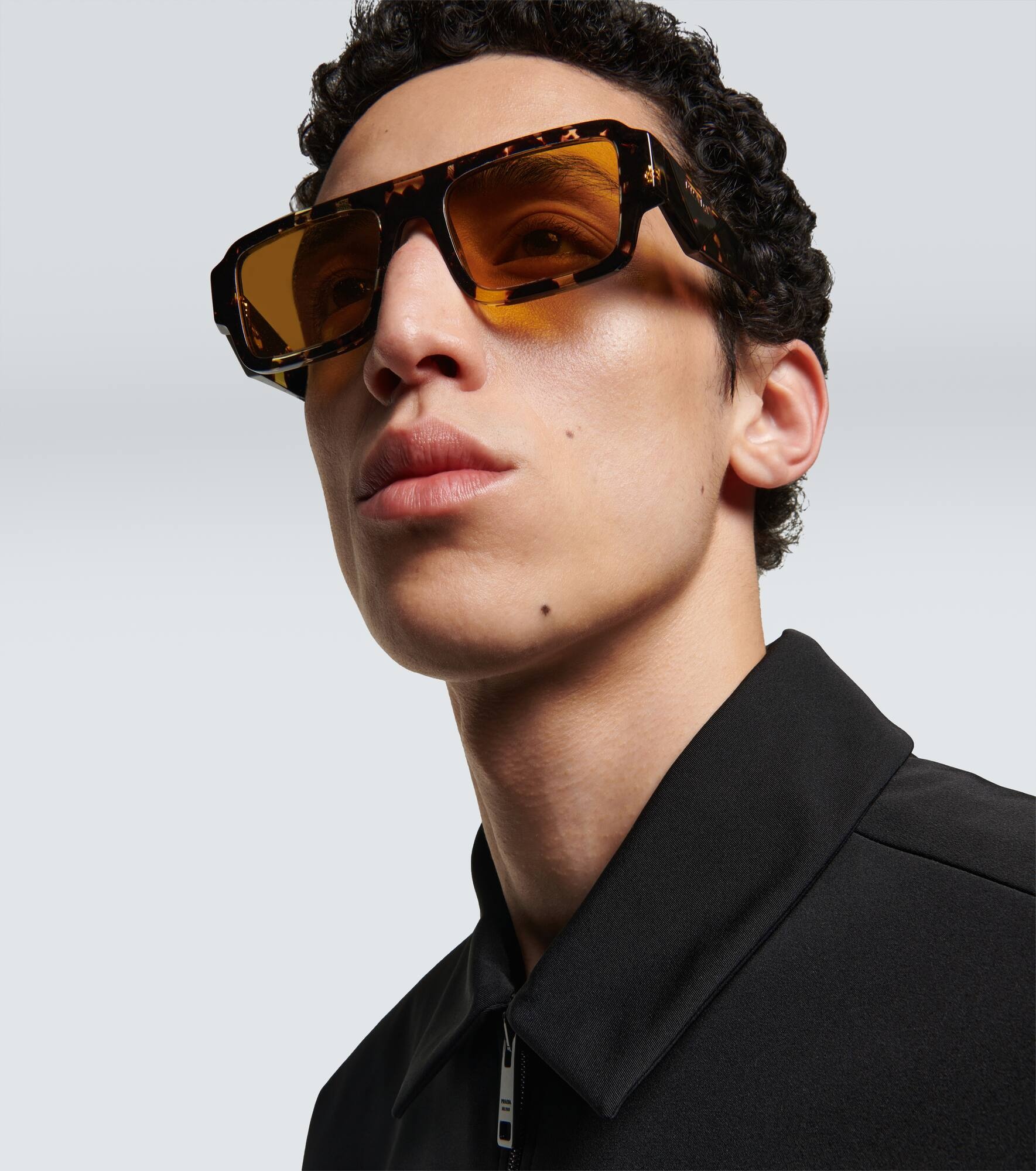 Prada Symbole tortoiseshell square sunglasses - 3
