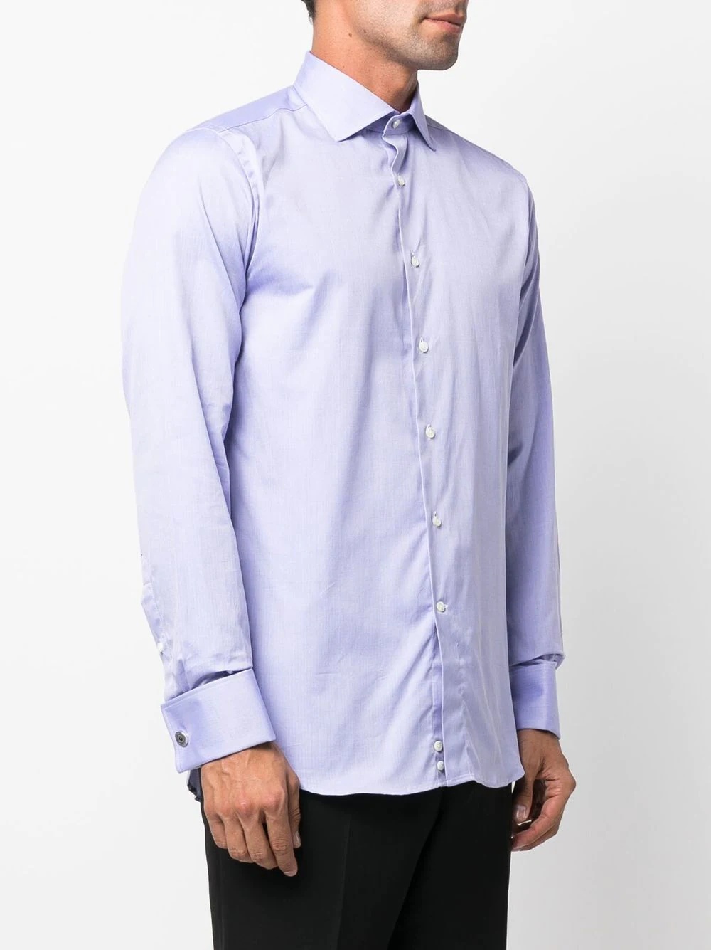 long-sleeved cotton shirt - 3