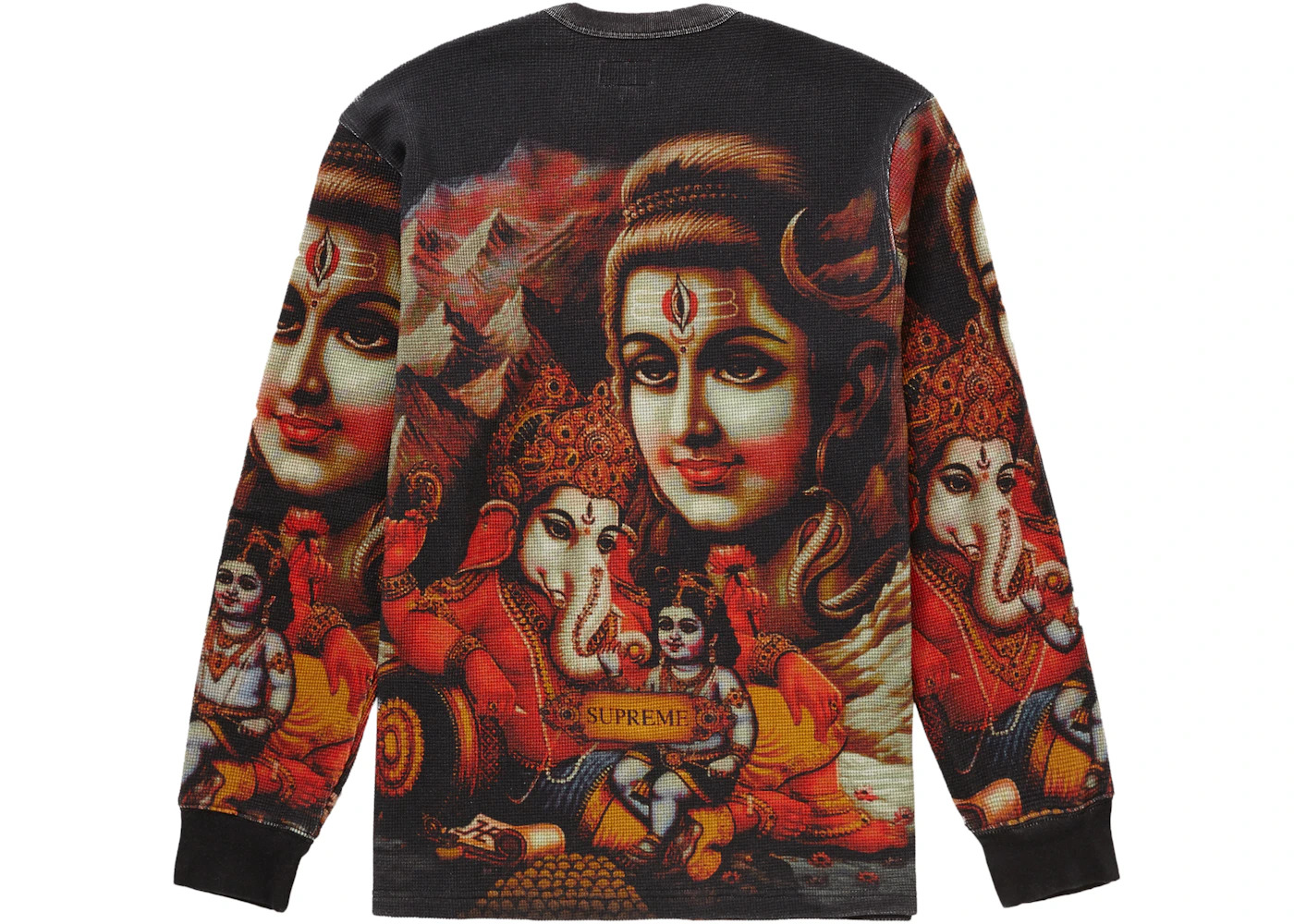 Supreme Ganesh L/S Thermal Black - 2