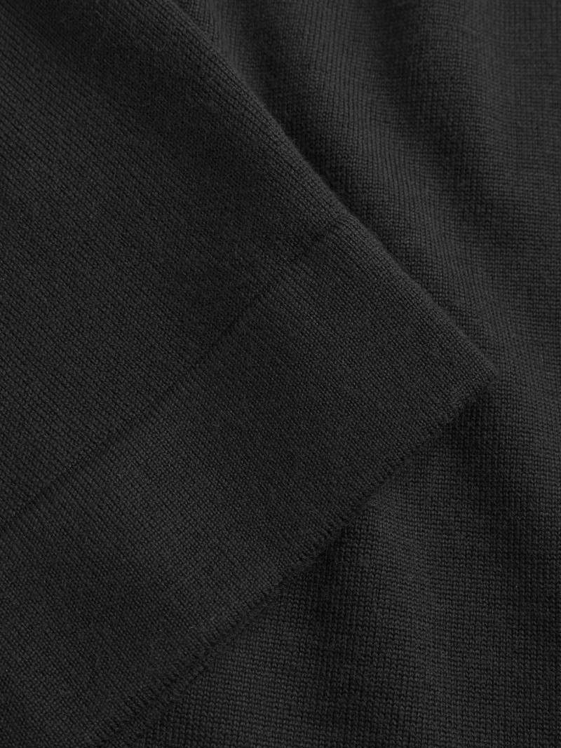 tech merino crepe crewneck jumper 5