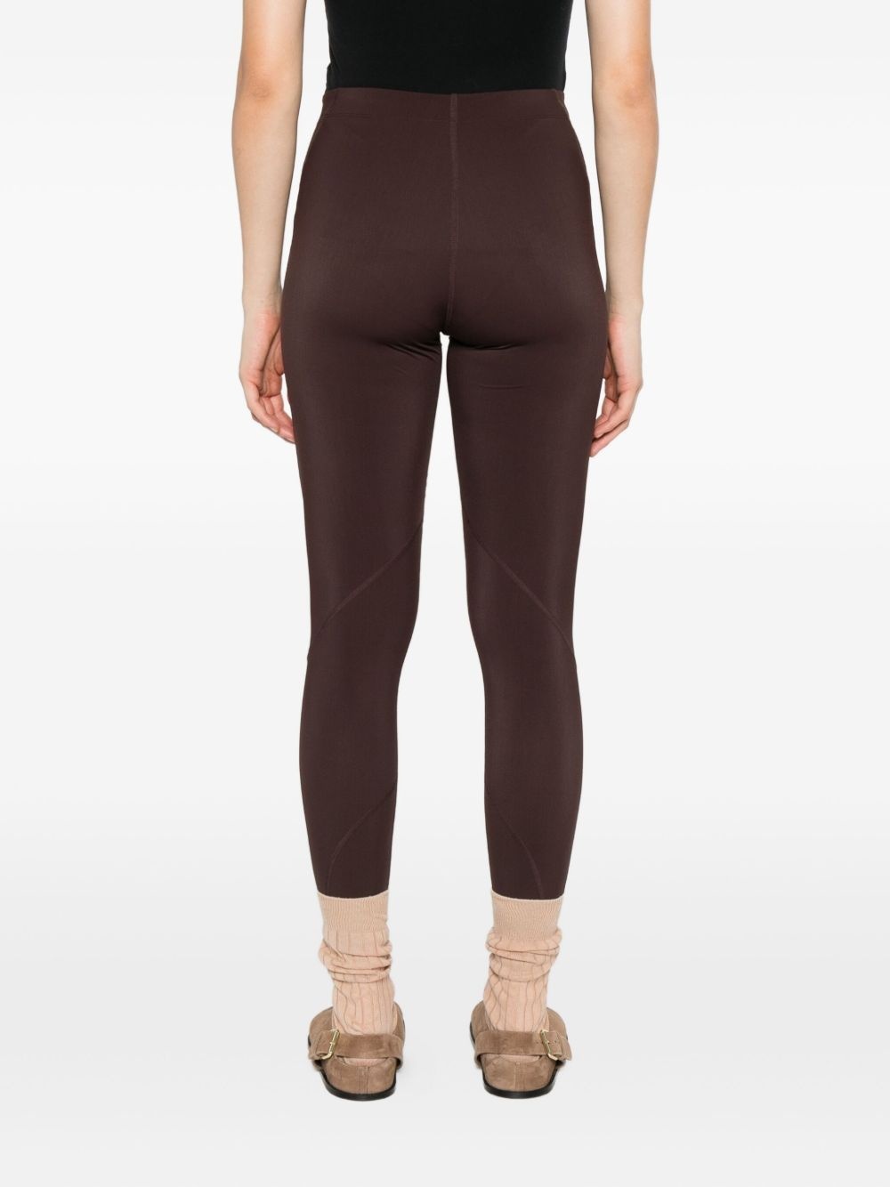 logo-embellished leggings - 4