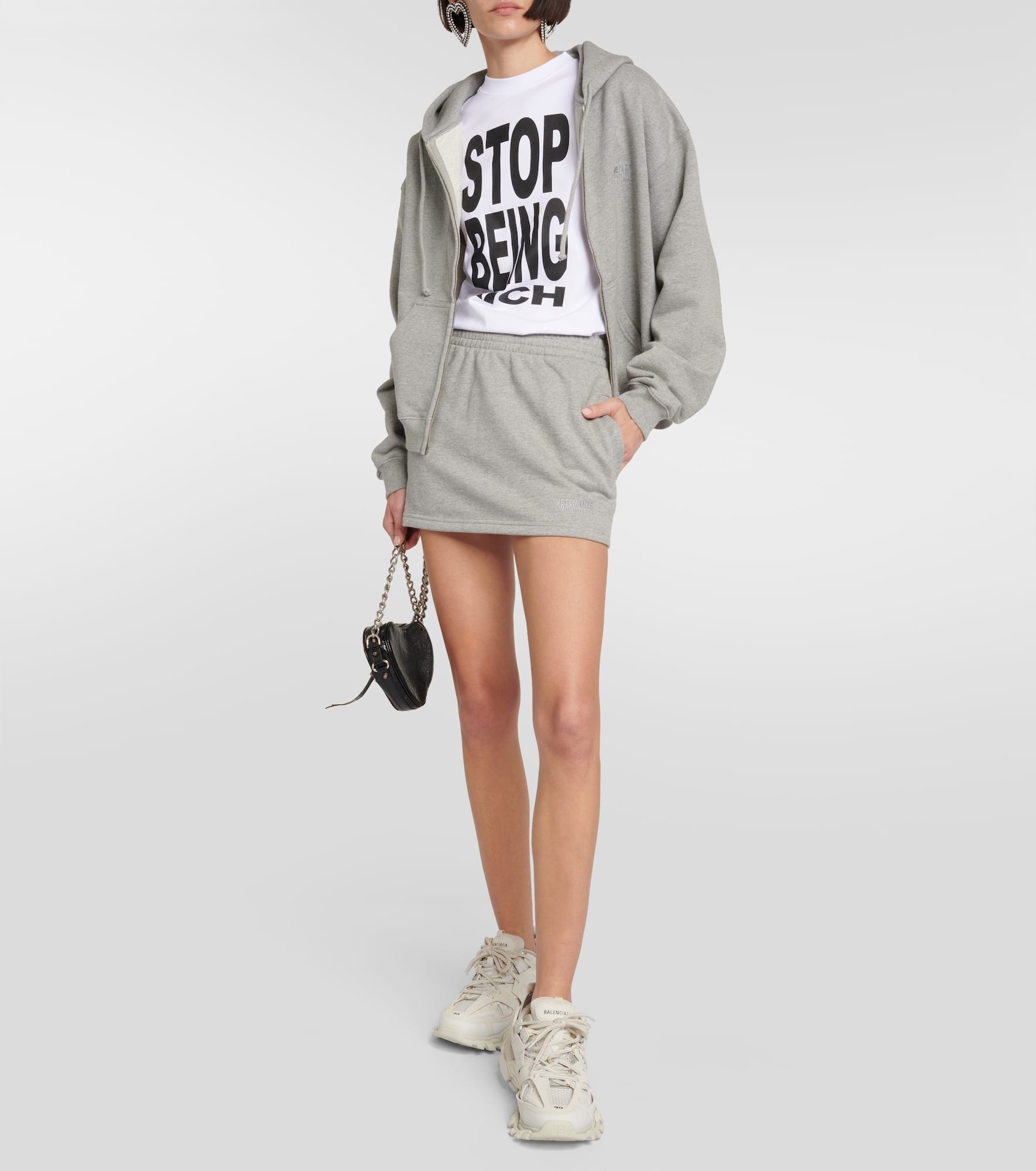 Jersey miniskirt - 2