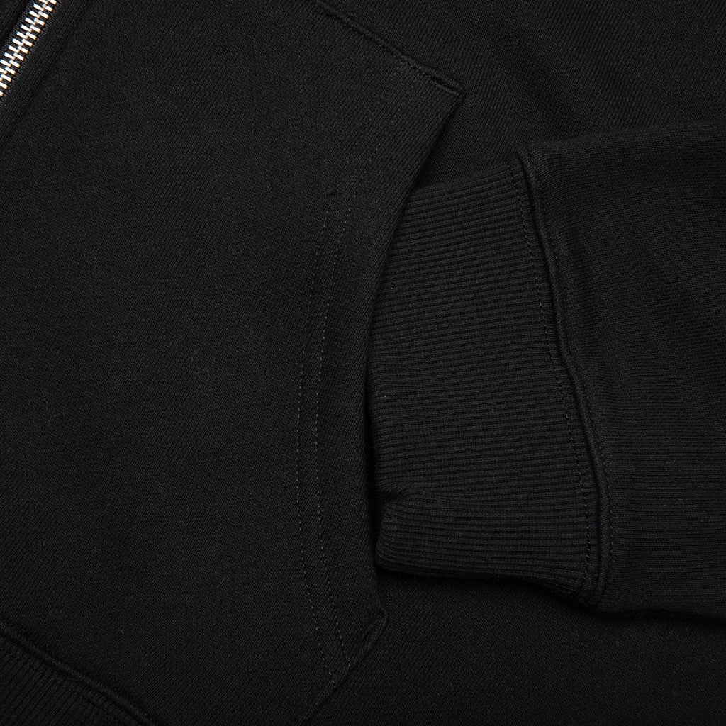 ALL CITY ZIP UP HOODIE - BLACK - 4
