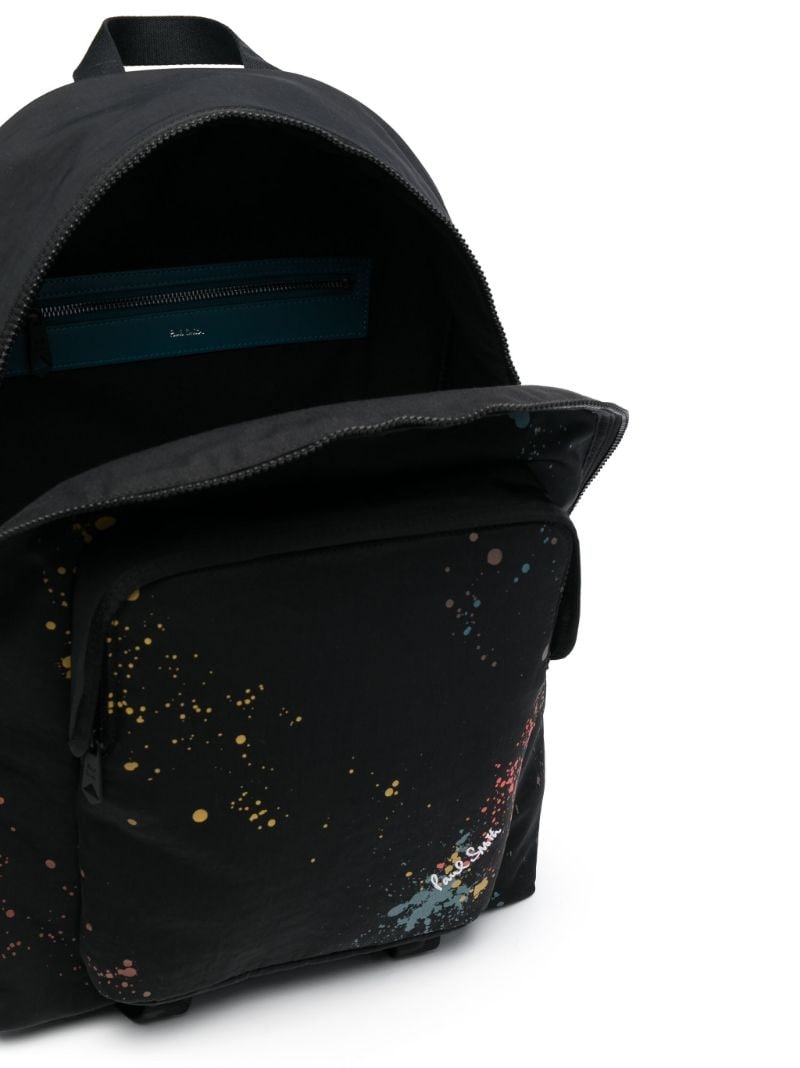 paint-splatter backpack - 5