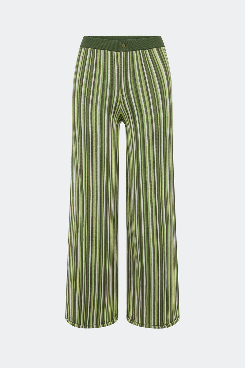 Jabber Knit Pant In Landscape Multi Stripe 1