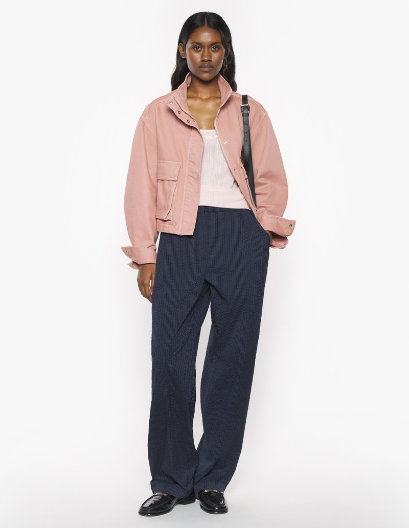 Maison Kitsuné ELASTICATED CASUAL PLEATED PANTS outlook