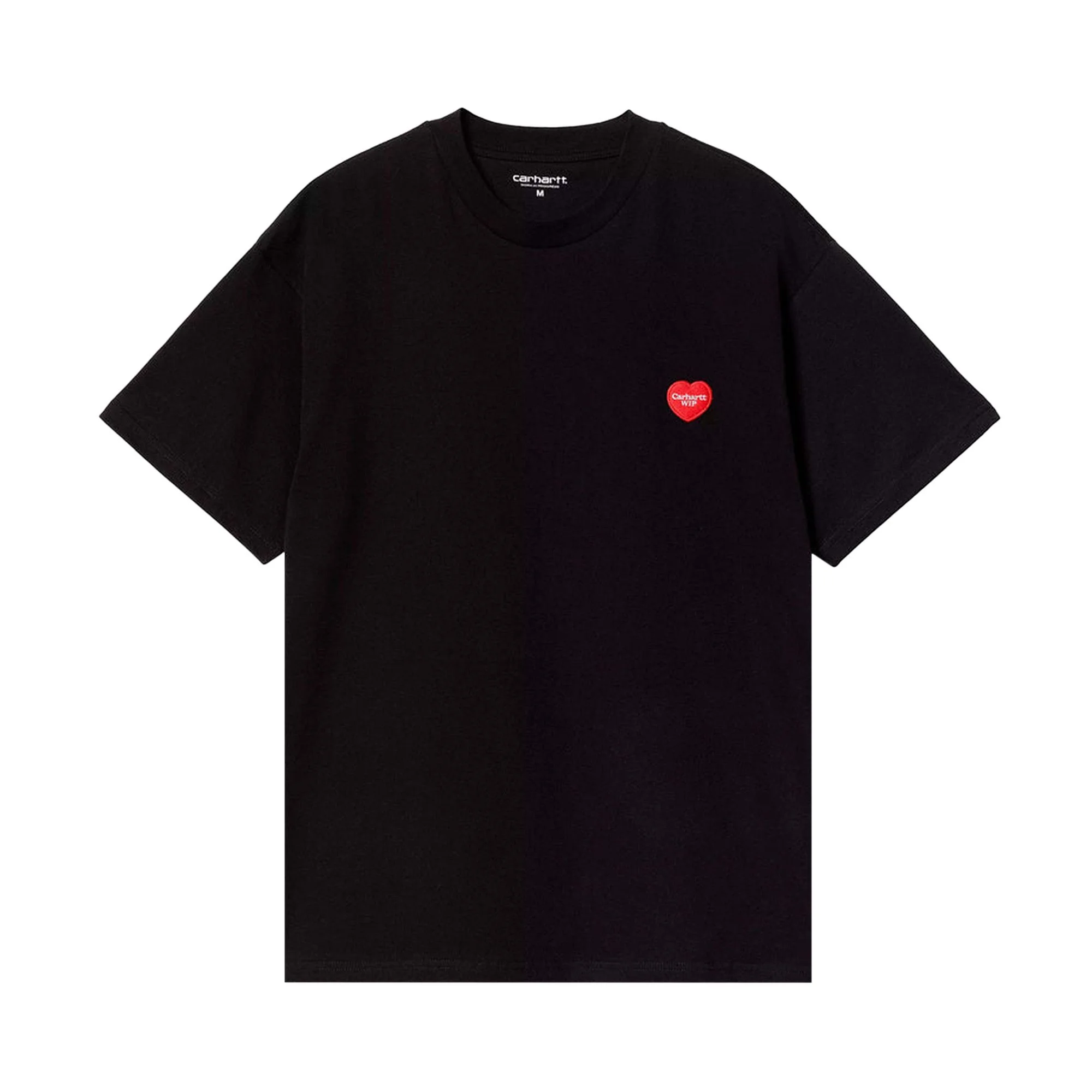 Carhartt WIP Short-Sleeve Heart II Hartt T-Shirt 'Black' - 1