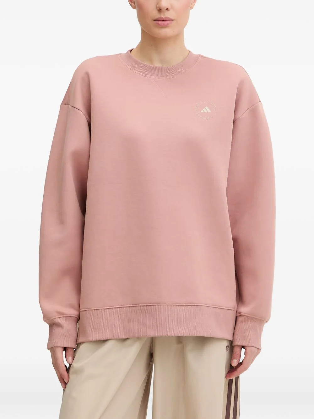 logo-print sweatshirt - 1