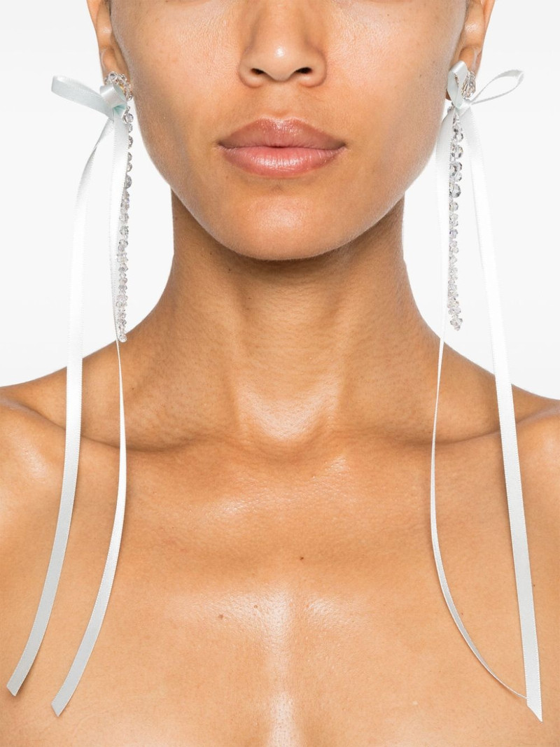 Simone Rocha bow-detailed earrings outlook