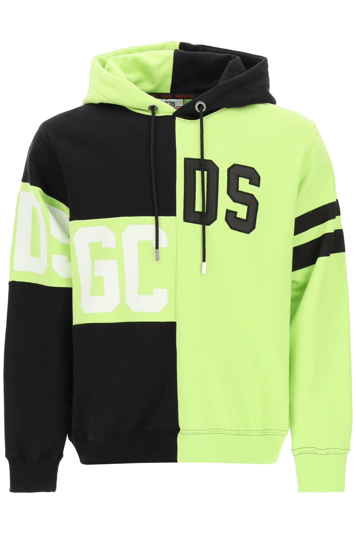 HOODIE WITH LOGO MIX - 1