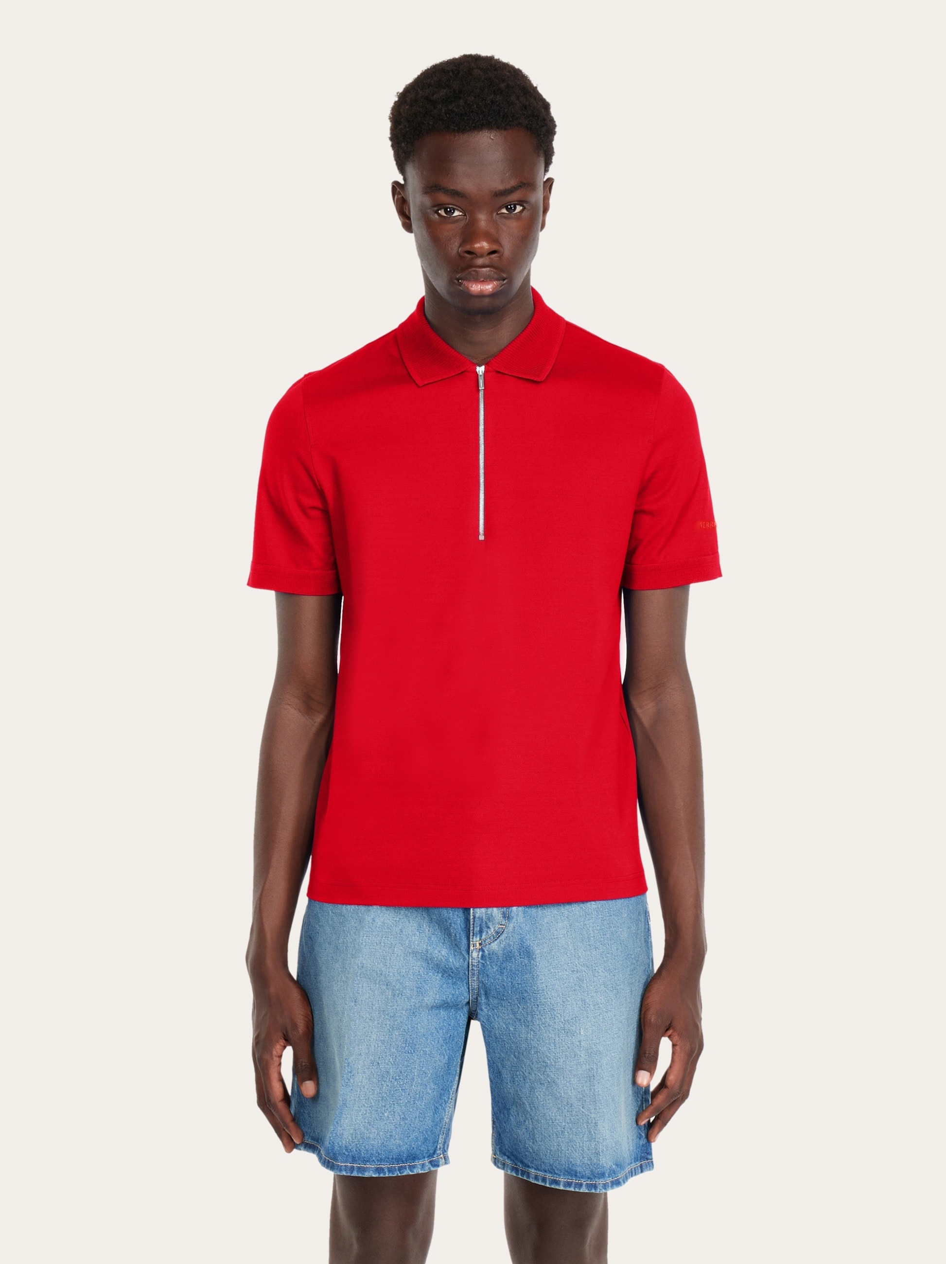 Polo with zip collar - 2
