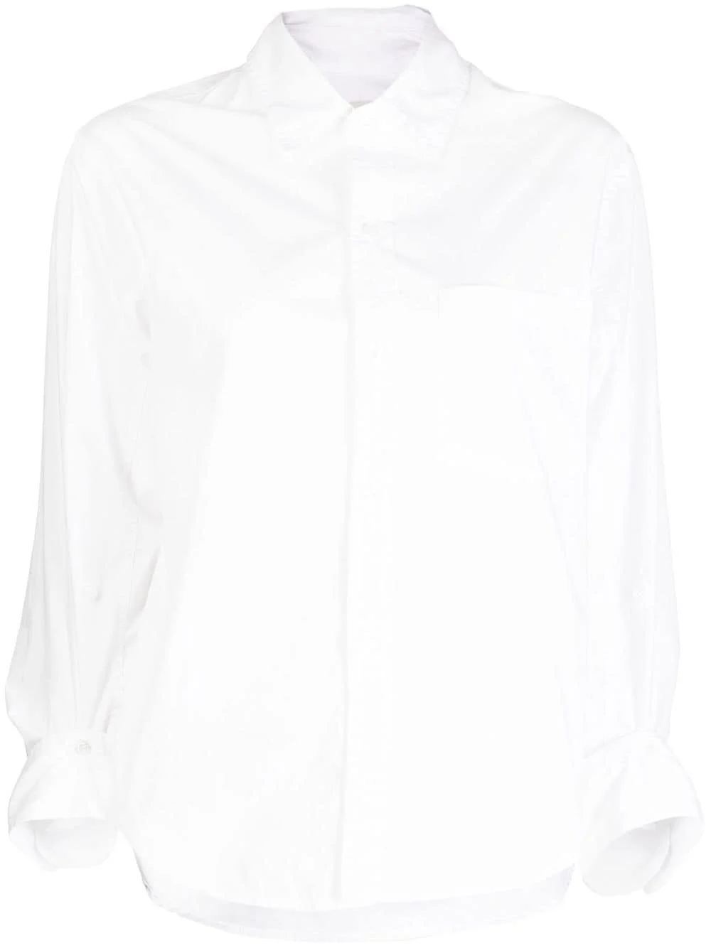 button-up long-sleeved shirt - 1