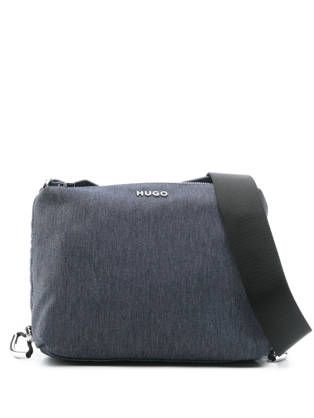 logo-lettering cross body bag - 1