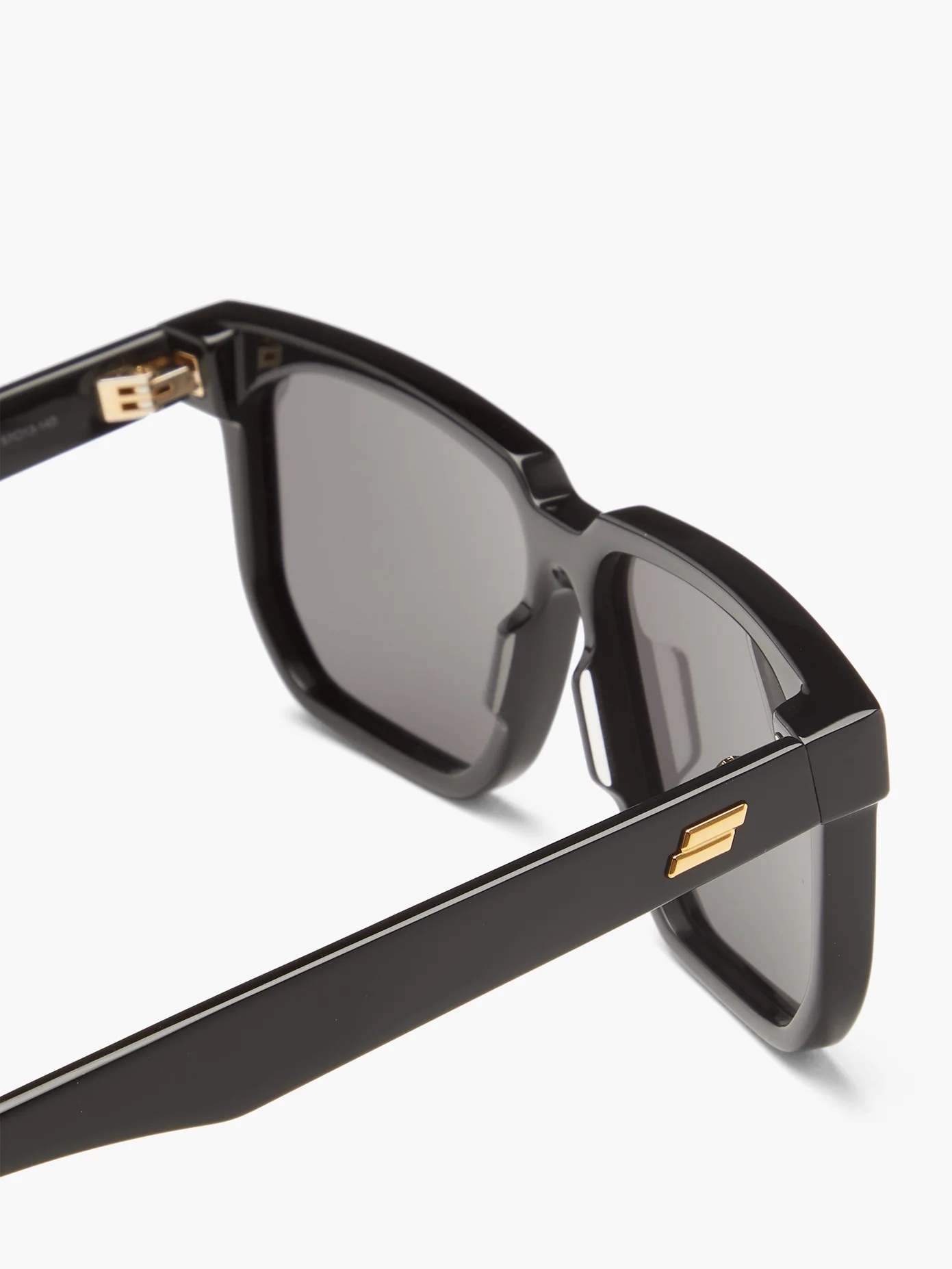 Oversized square acetate sunglasses - 4