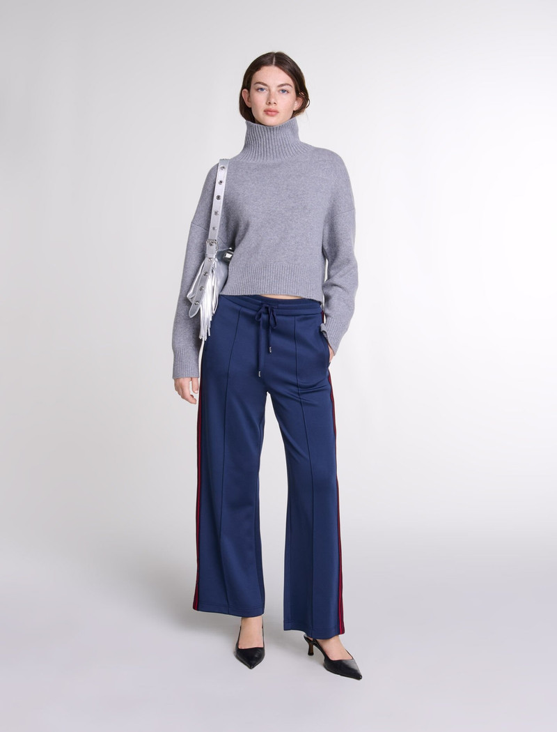 maje Striped trousers outlook