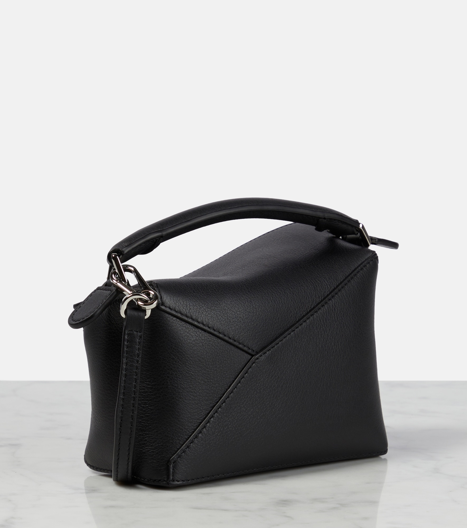 Puzzle Edge Mini leather shoulder bag - 4