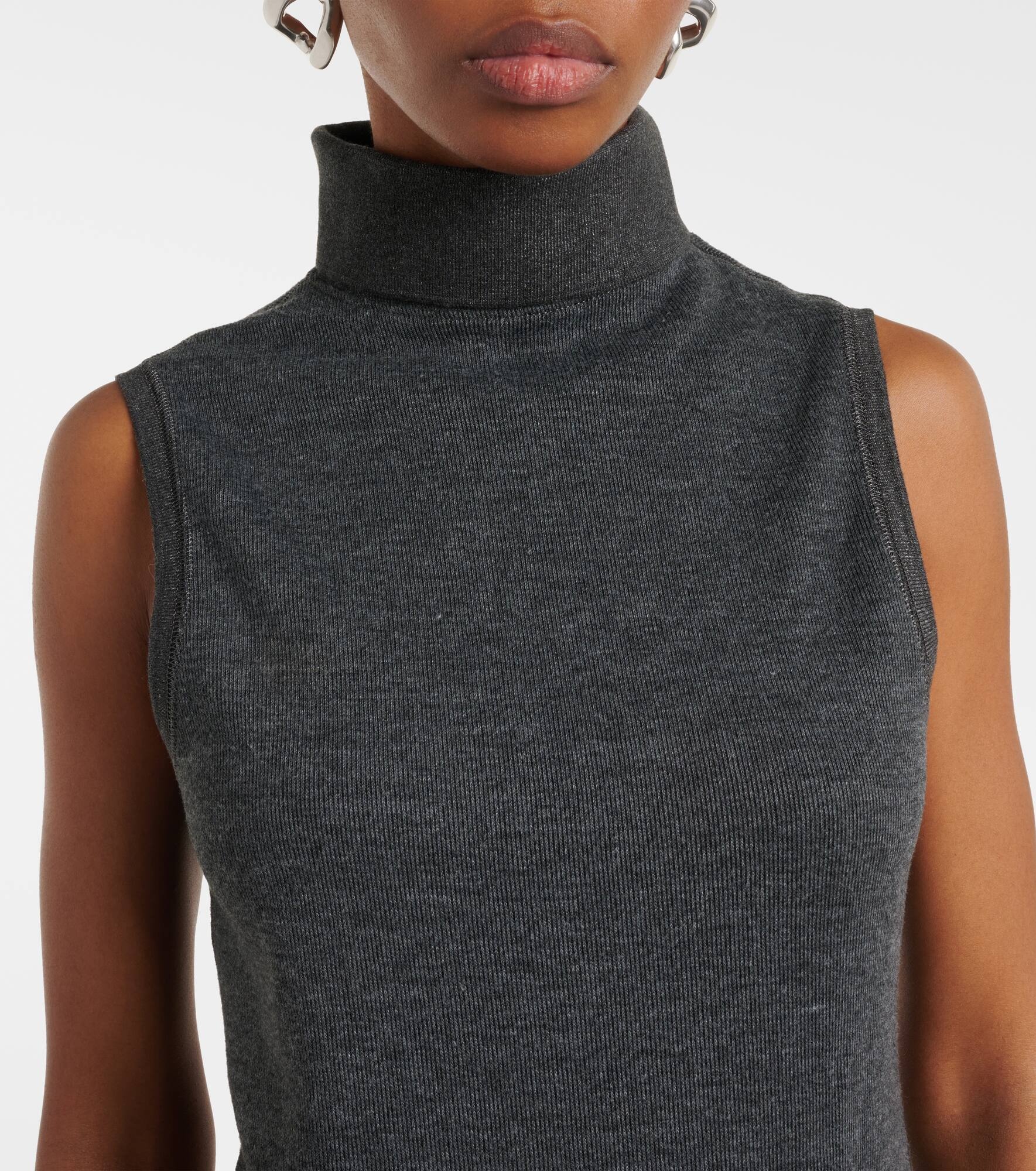 White Label Sandrine cotton-blend top - 4